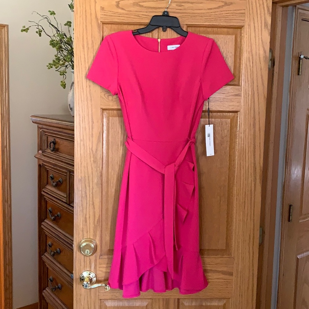 Calvin Klein pink dress - NWT - Size 6